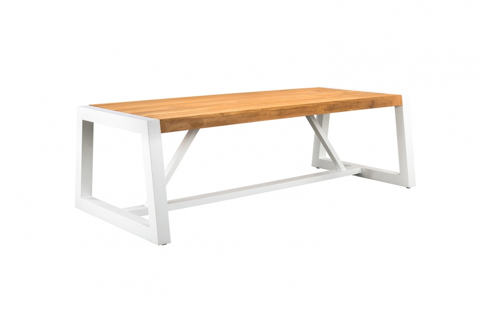 Dining table/bench – Trento – Green collection