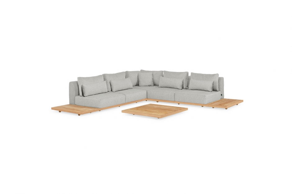 Lounge set – Aspen – Green collection – 6 parts
